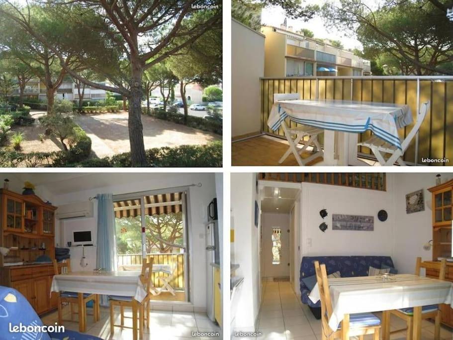 Cap D'Agde Studio Cabine 6 Pers. + Terrasse + Parking Prive + Clim Εξωτερικό φωτογραφία